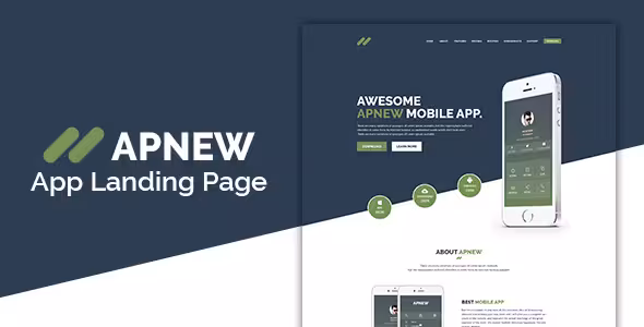 Responsive business website template preview