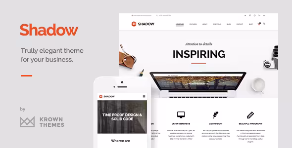 Professional blog template for content creators